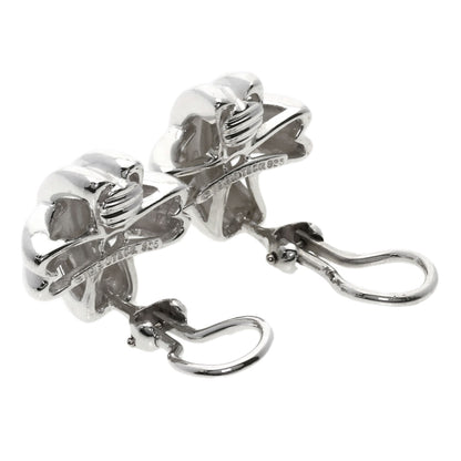 TIFFANY&Co. Signature Earring Silver Ladies [Used]