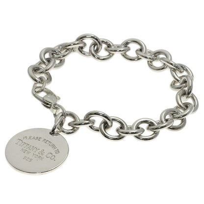 TIFFANY&Co. Return to oval tag Bracelet Silver Ladies [Used]
