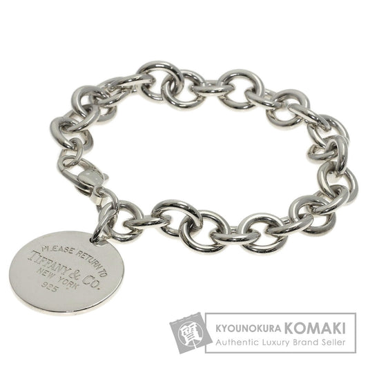 TIFFANY&Co. Return to oval tag Bracelet Silver Ladies [Used]