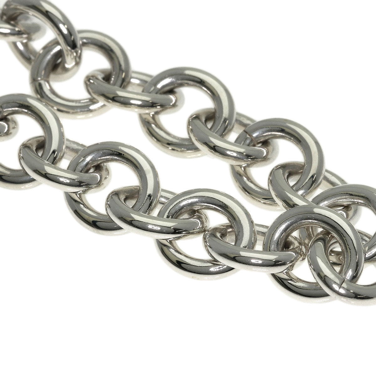 TIFFANY&Co. Return to oval tag Bracelet Silver Ladies [Used]