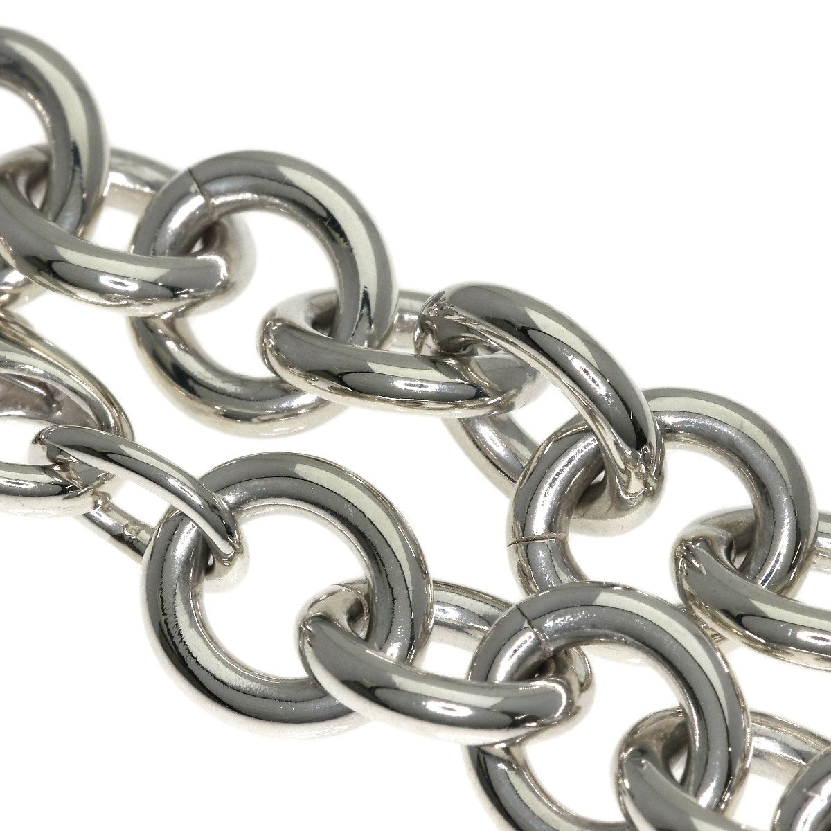 TIFFANY&Co. Return to oval tag Bracelet Silver Ladies [Used]