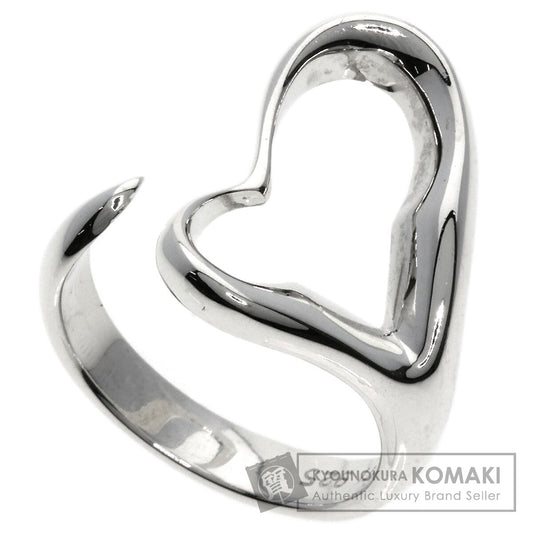 TIFFANY&Co. Open heart Ring Silver Ladies [Used]