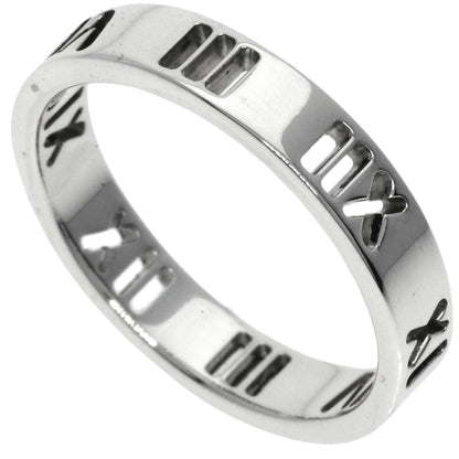 TIFFANY&Co.   Atlas Narrow Ring  Silver Ladies [Used]