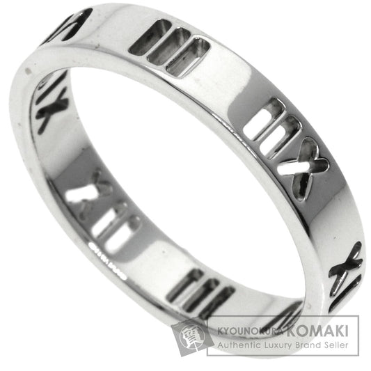 TIFFANY&Co.   Atlas Narrow Ring  Silver Ladies [Used]
