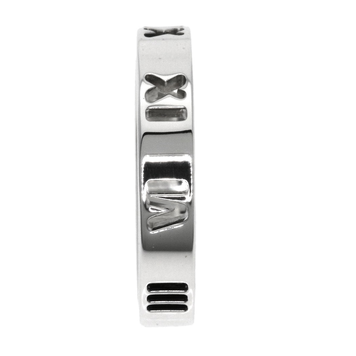 TIFFANY&Co.   Atlas Narrow Ring  Silver Ladies [Used]