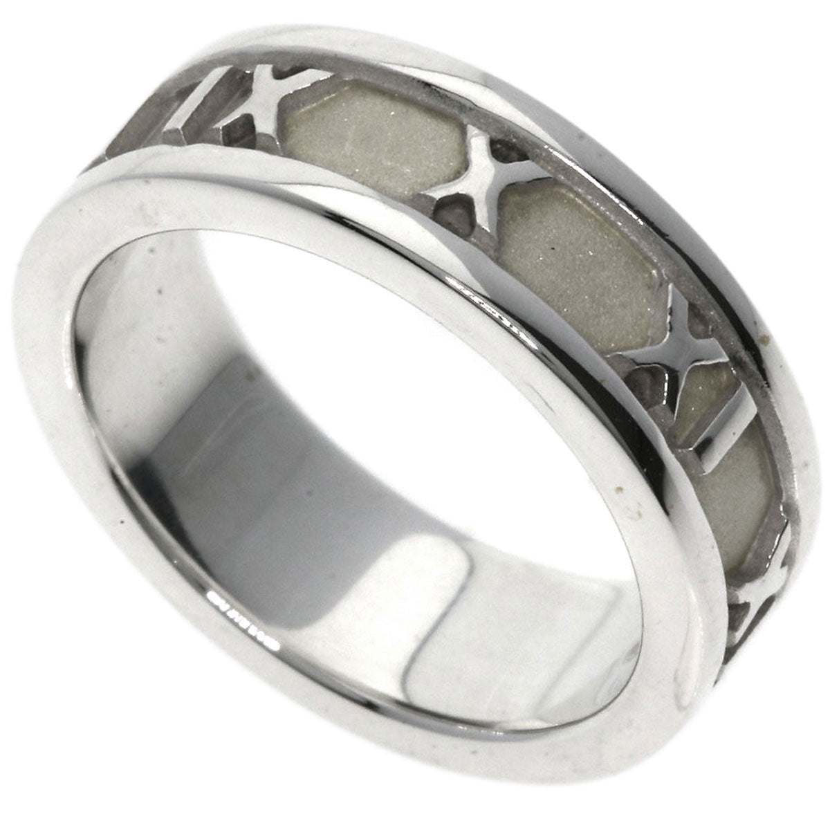 TIFFANY&Co. Atlas Ring Silver Ladies [Used]