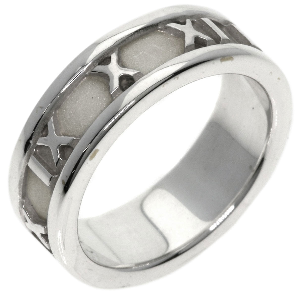TIFFANY&Co. Atlas Ring Silver Ladies [Used]