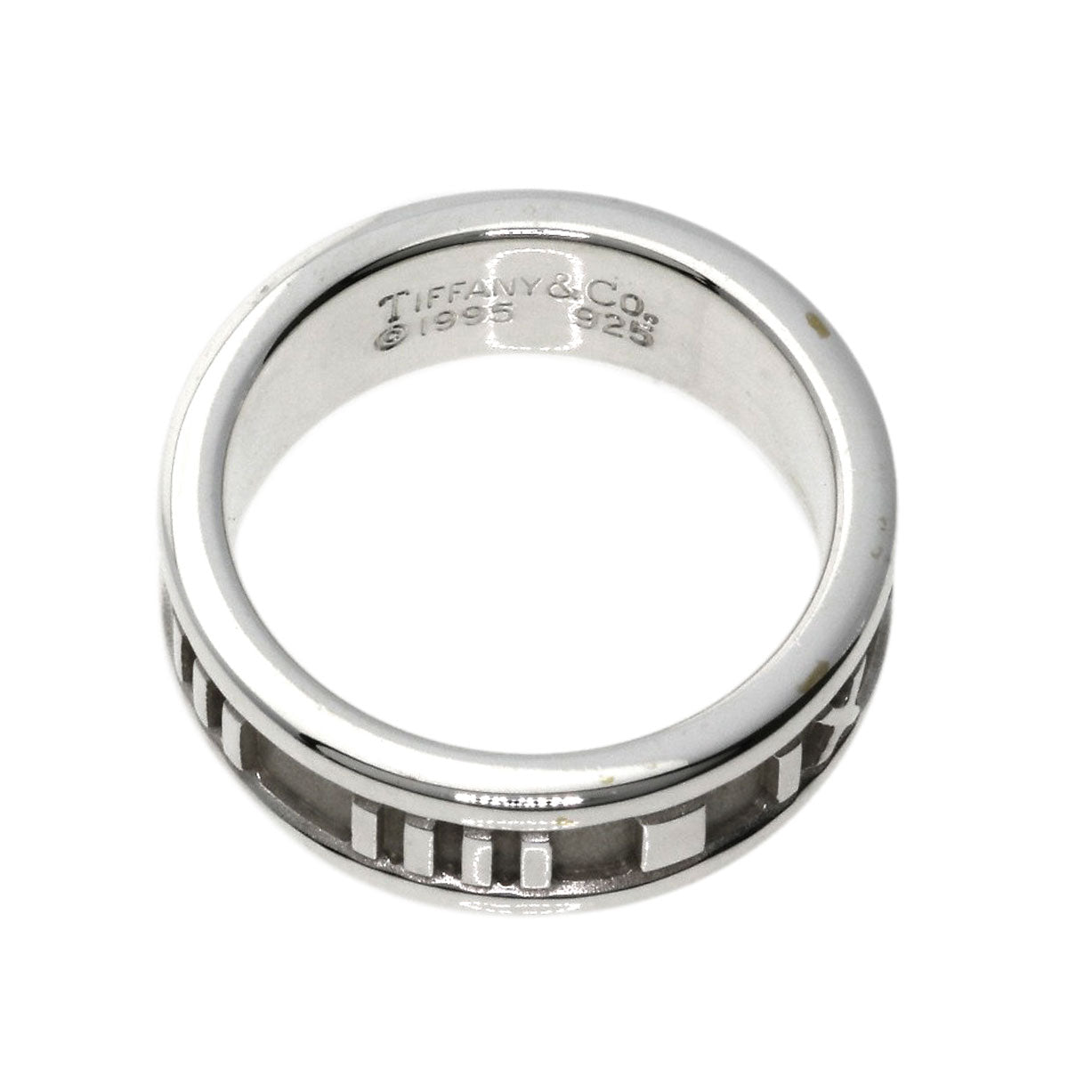 TIFFANY&Co. Atlas Ring Silver Ladies [Used]