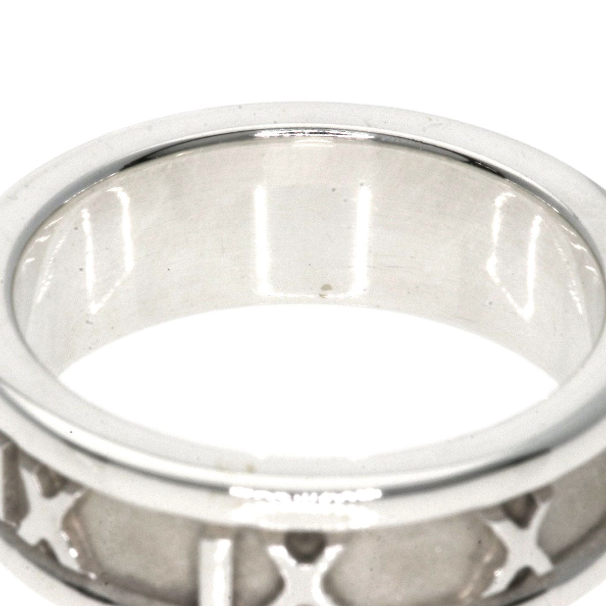 TIFFANY&Co. Atlas Ring Silver Ladies [Used]
