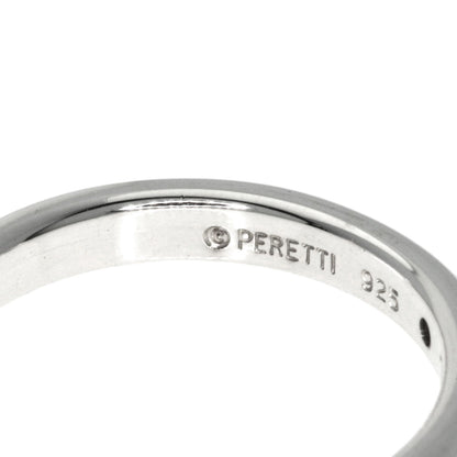 TIFFANY&Co. Stacking band Ruby Ring Silver Ladies [Used]