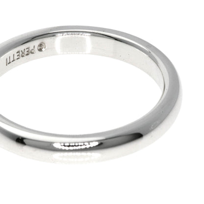 TIFFANY&Co. Stacking band Ruby Ring Silver Ladies [Used]