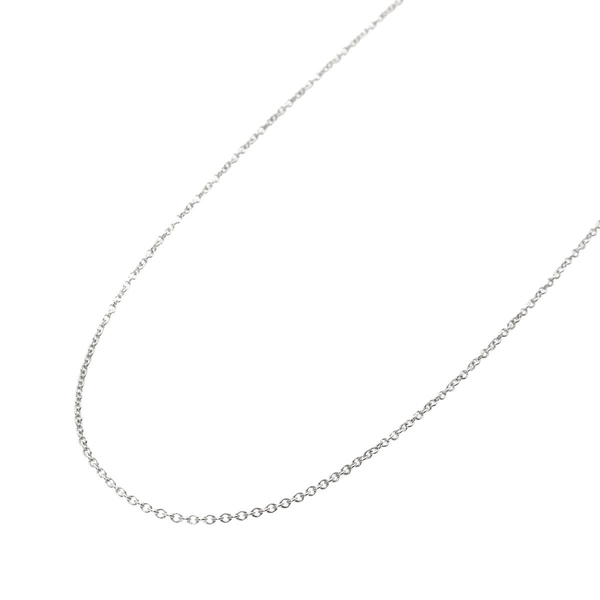TIFFANY&Co.   Chain 18.1" Necklace  Silver Ladies [Used]
