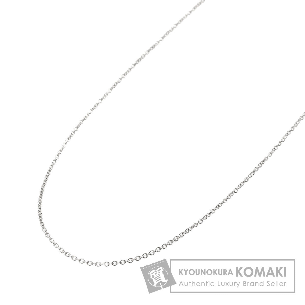 TIFFANY&Co.   Chain 18.1" Necklace  Silver Ladies [Used]