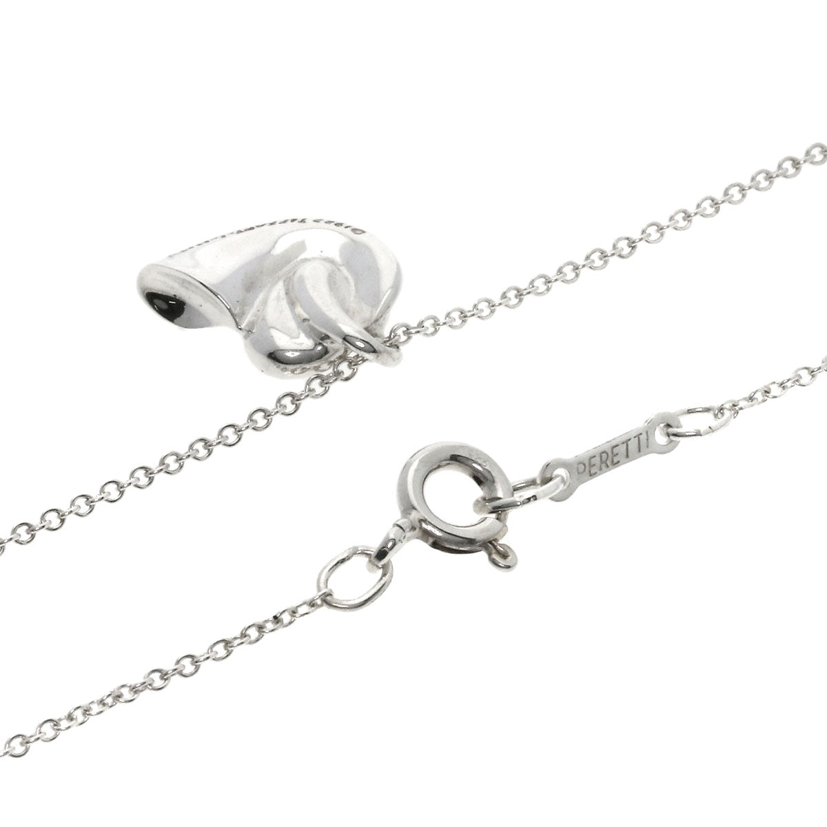 TIFFANY&Co. Elsa Peretti Shell motif Necklace Silver Ladies [Used]