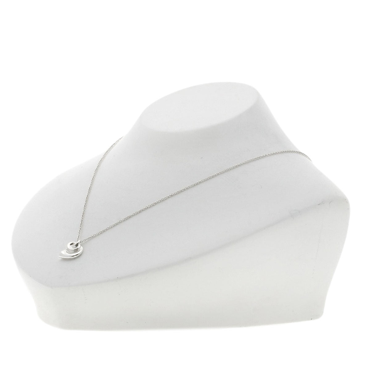 TIFFANY&Co. Elsa Peretti Shell motif Necklace Silver Ladies [Used]