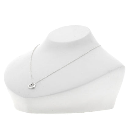 TIFFANY&Co.   Open Heart Mini Necklace  Silver Ladies [Used]