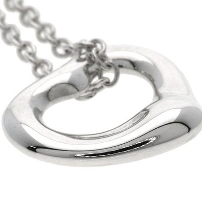 TIFFANY&Co.   Open Heart Mini Necklace  Silver Ladies [Used]