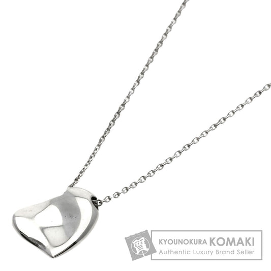 TIFFANY&Co. Full heart Necklace Silver Ladies [Used]
