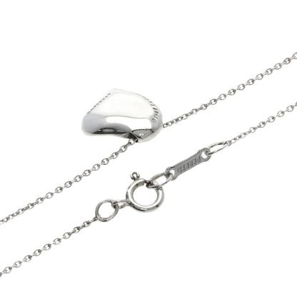 TIFFANY&Co. Full heart Necklace Silver Ladies [Used]