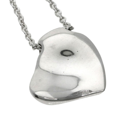 TIFFANY&Co. Full heart Necklace Silver Ladies [Used]