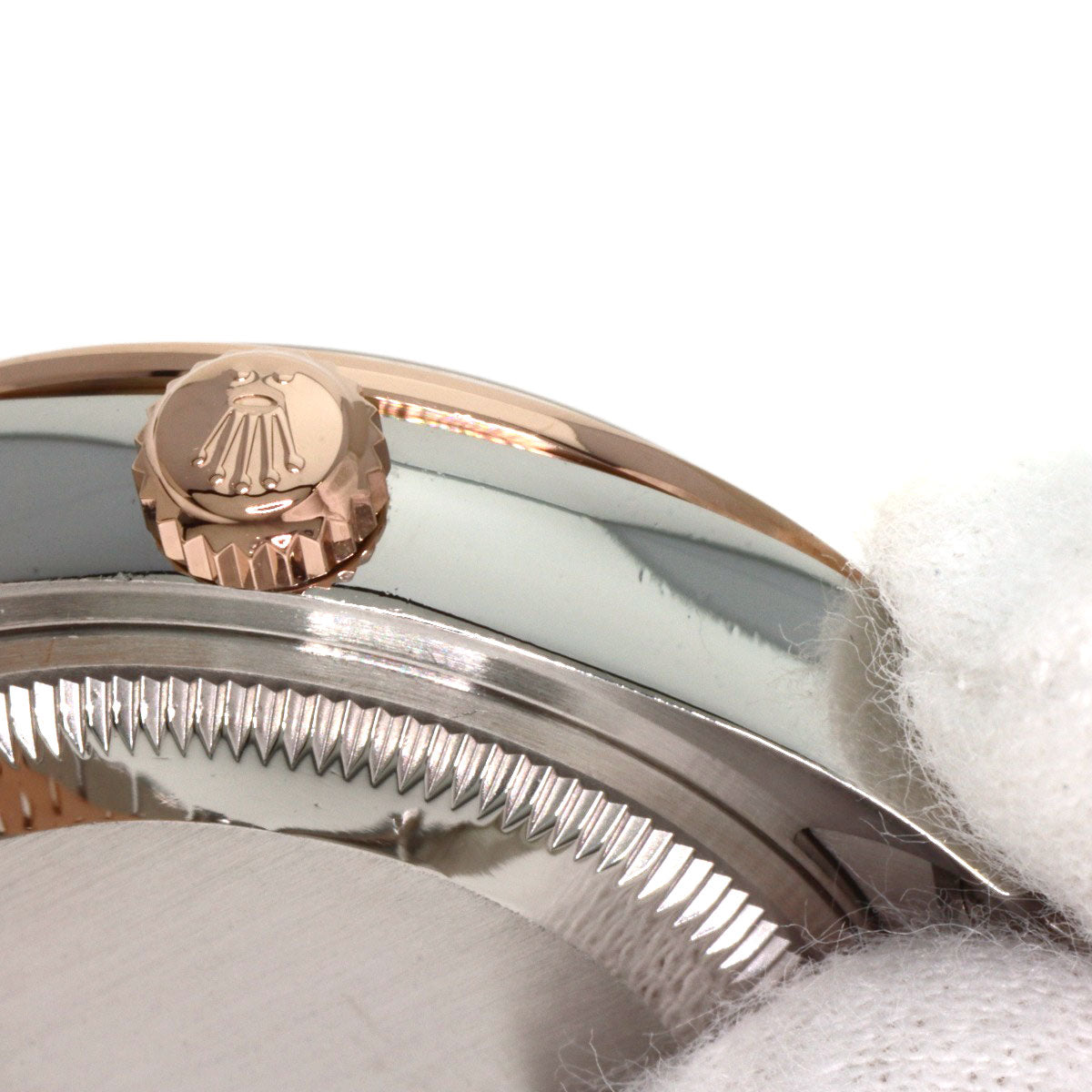 ROLEX Datejust 9P Star Diamond IX Diamond Watches 279381RBR Stainless Steel/SSxK18PG Ladies