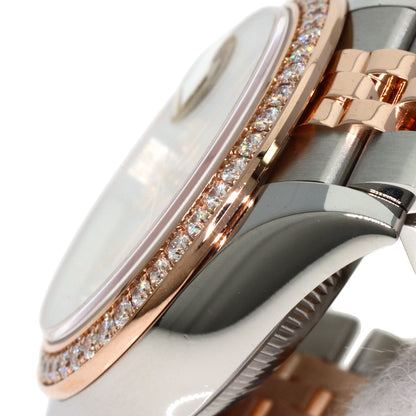 ROLEX Datejust 9P Star Diamond IX Diamond Watches 279381RBR Stainless Steel/SSxK18PG Ladies