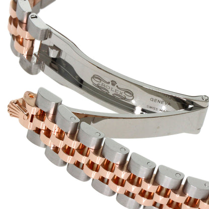 ROLEX Datejust 9P Star Diamond IX Diamond Watches 279381RBR Stainless Steel/SSxK18PG Ladies