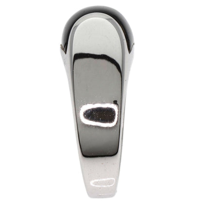 BVLGARI Tronchetto Onyx Ring K18 White Gold Ladies [Used]