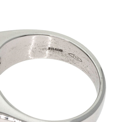 BVLGARI Tronchetto Onyx Ring K18 White Gold Ladies [Used]