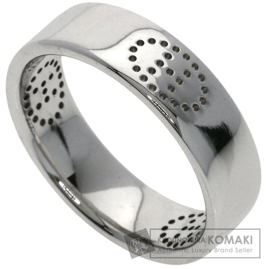 HERMES Eclipse Luban Ring K18 White Gold Ladies [Used]