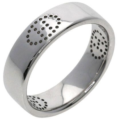 HERMES Eclipse Luban Ring K18 White Gold Ladies [Used]