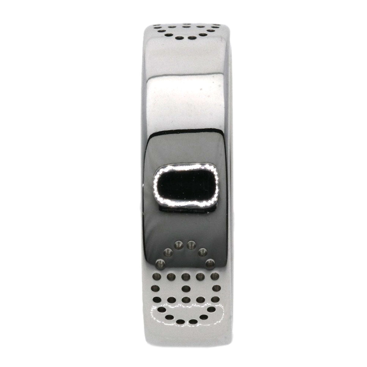 HERMES Eclipse Luban Ring K18 White Gold Ladies [Used]