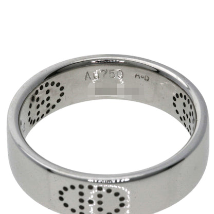 HERMES Eclipse Luban Ring K18 White Gold Ladies [Used]