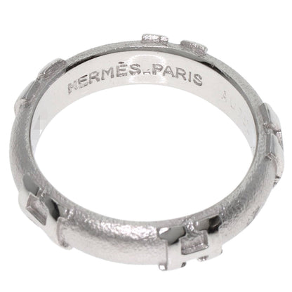 HERMES Fidelite # 47 Ring K18 White Gold Ladies [Used]