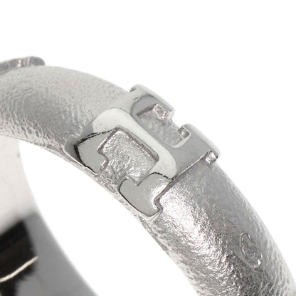 HERMES Fidelite # 47 Ring K18 White Gold Ladies [Used]