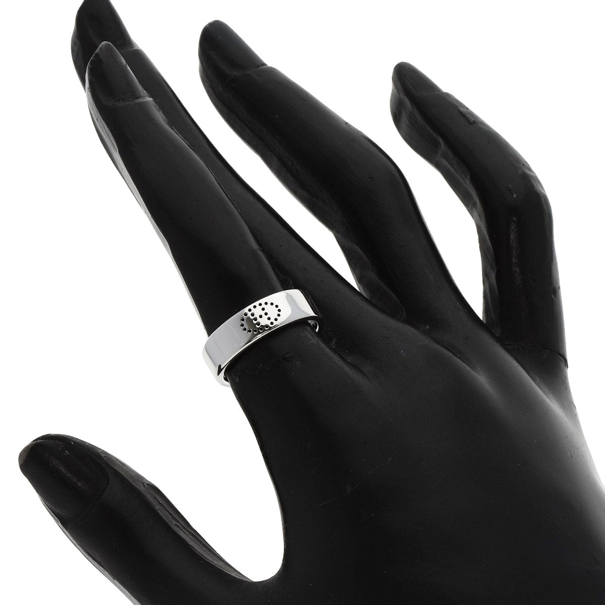 HERMES Evelyne Express #49 Ring K18 White Gold Ladies [Used]