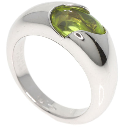 Chaumet   Varg Peridot Ring  K18 White Gold Ladies [Used]