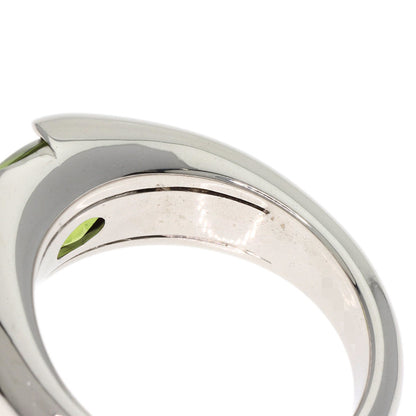 Chaumet   Varg Peridot Ring  K18 White Gold Ladies [Used]