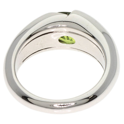 Chaumet   Varg Peridot Ring  K18 White Gold Ladies [Used]