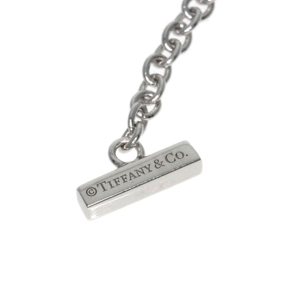TIFFANY&Co. T Smile Mini Diamond Bracelet K18 White Gold Ladies [Used]