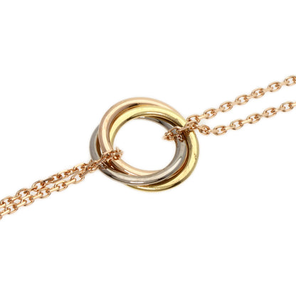 CARTIER Trinity Bracelet K18 Yellow Gold 18K Pink GoldLadies [Used]