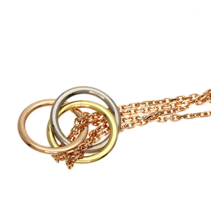 CARTIER Trinity Bracelet K18 Yellow Gold 18K Pink GoldLadies [Used]