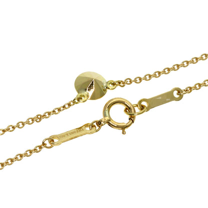 TIFFANY&Co. Faceted Diamond Necklace K18 Yellow Gold Ladies [Used]