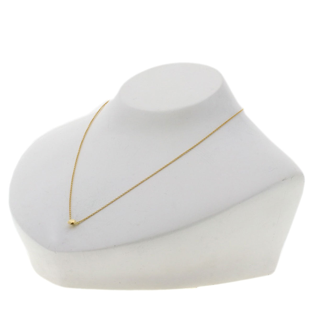 TIFFANY&Co. Faceted Diamond Necklace K18 Yellow Gold Ladies [Used]