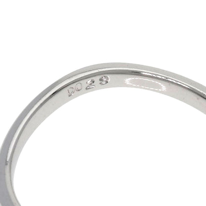 Ponte Vecchio Flower motif Ring K18 White Gold Ladies [Used]