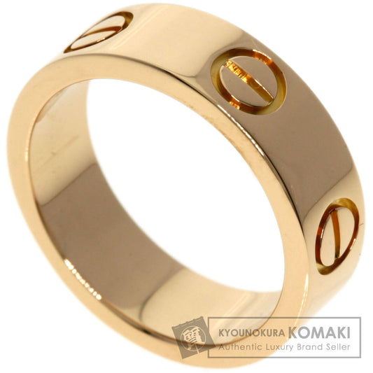 CARTIER love ring #49 Ring K18 Pink Gold Ladies [Used]