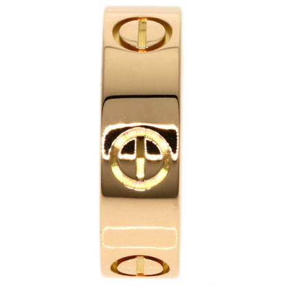 CARTIER love ring #49 Ring K18 Pink Gold Ladies [Used]
