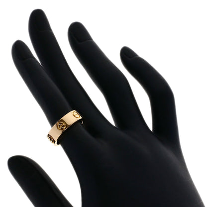 CARTIER love ring #49 Ring K18 Pink Gold Ladies [Used]