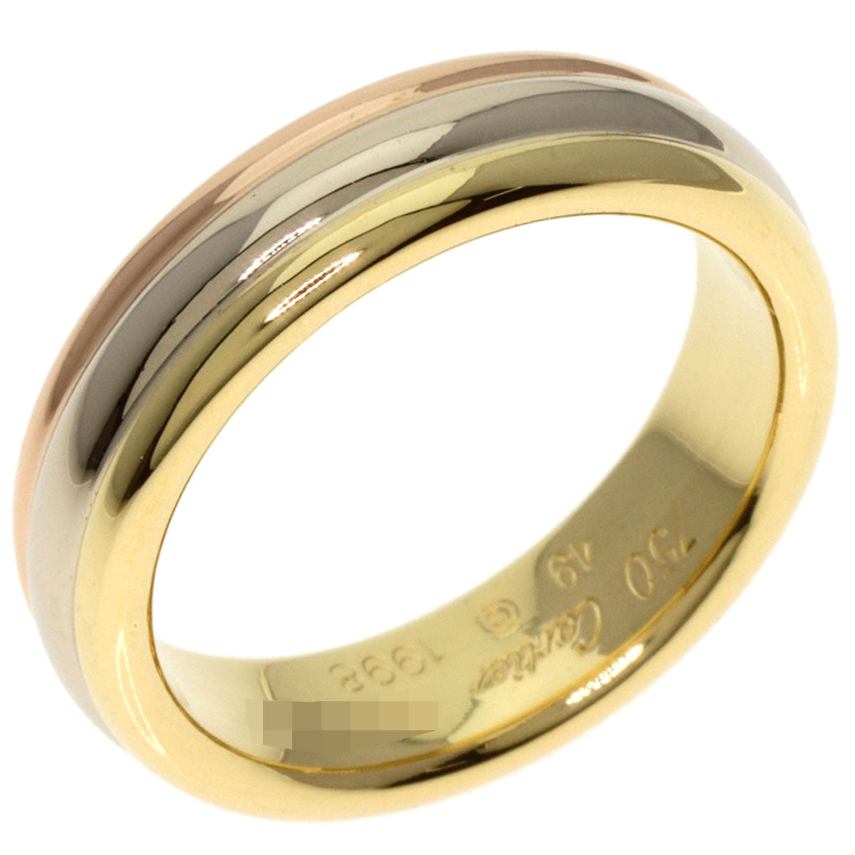 CARTIER Vendome #49 Ring K18 Yellow Gold K18 White GoldLadies [Used]