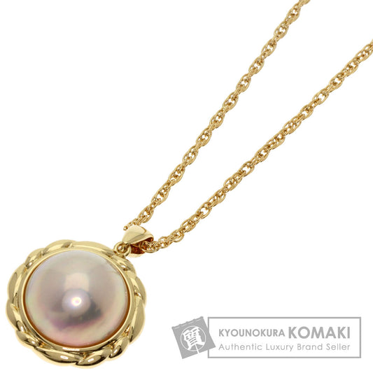 TASAKI Mabe Pearl Pearl Necklace K18 Yellow Gold Ladies [Used]